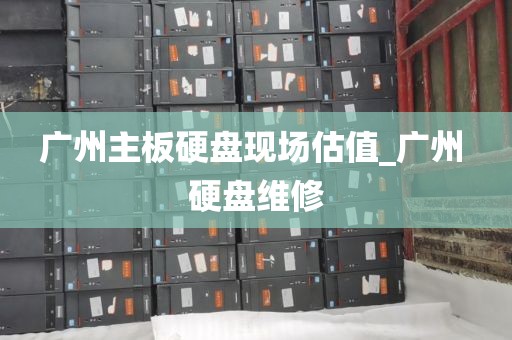 广州主板硬盘现场估值_广州 硬盘维修