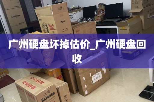 广州硬盘坏掉估价_广州硬盘回收