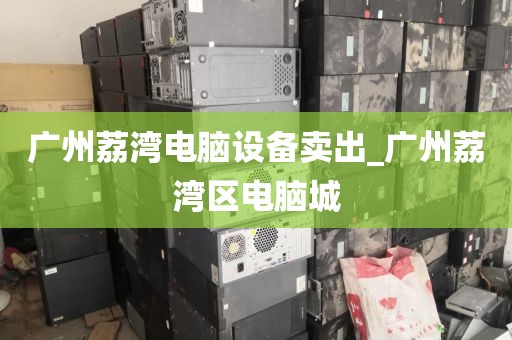 广州荔湾电脑设备卖出_广州荔湾区电脑城
