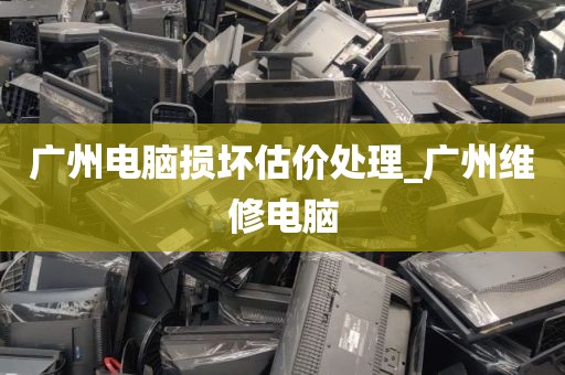 广州电脑损坏估价处理_广州维修电脑