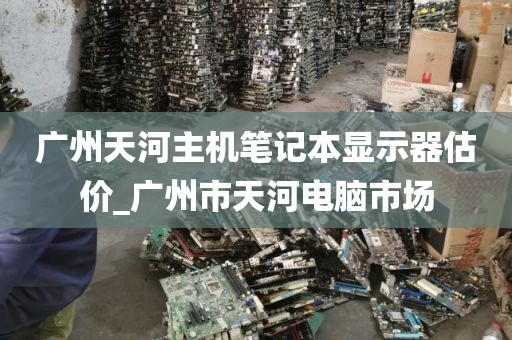 广州天河主机笔记本显示器估价_广州市天河电脑市场