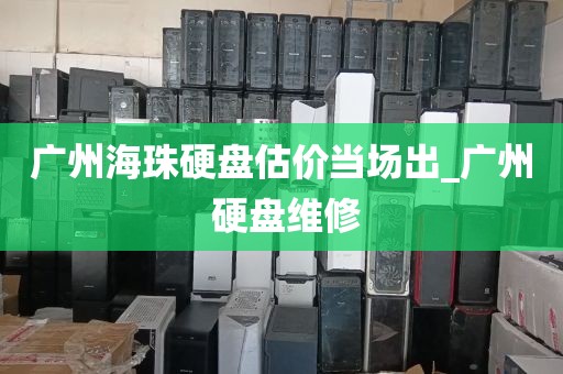 广州海珠硬盘估价当场出_广州 硬盘维修