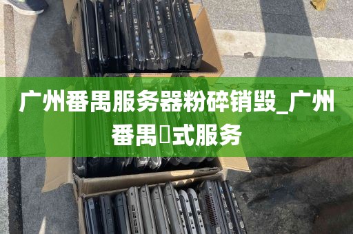 广州番禺服务器粉碎销毁_广州番禺筦式服务