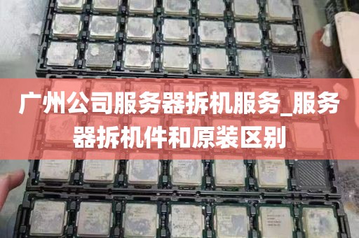广州公司服务器拆机服务_服务器拆机件和原装区别