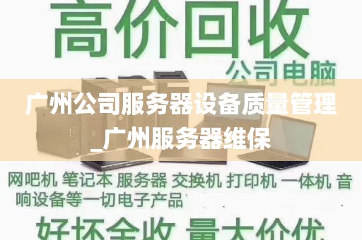 广州公司服务器设备质量管理_广州服务器维保