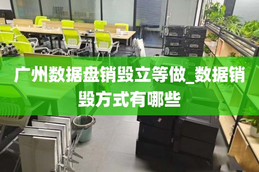 广州数据盘销毁立等做_数据销毁方式有哪些