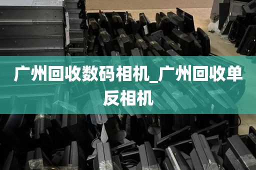 广州回收数码相机_广州回收单反相机