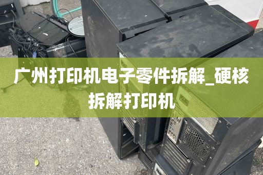 广州打印机电子零件拆解_硬核拆解打印机