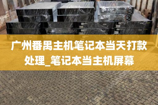 广州番禺主机笔记本当天打款处理_笔记本当主机屏幕