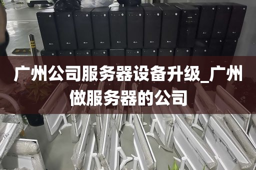 广州公司服务器设备升级_广州做服务器的公司
