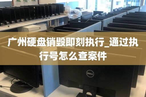 广州硬盘销毁即刻执行_通过执行号怎么查案件