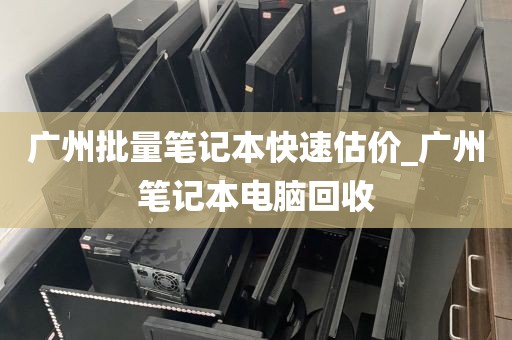 广州批量笔记本快速估价_广州笔记本电脑回收