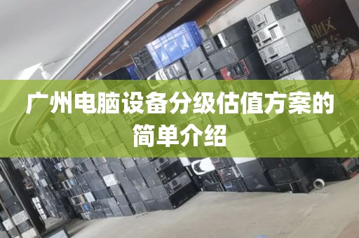 广州电脑设备分级估值方案的简单介绍