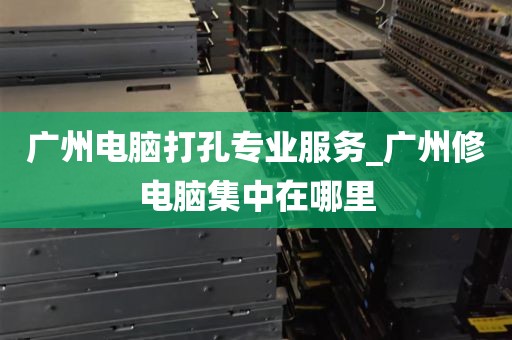 广州电脑打孔专业服务_广州修电脑集中在哪里