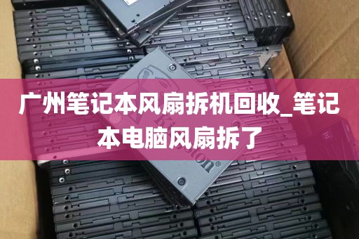 广州笔记本风扇拆机回收_笔记本电脑风扇拆了