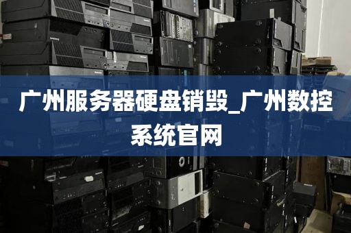 广州服务器硬盘销毁_广州数控系统官网
