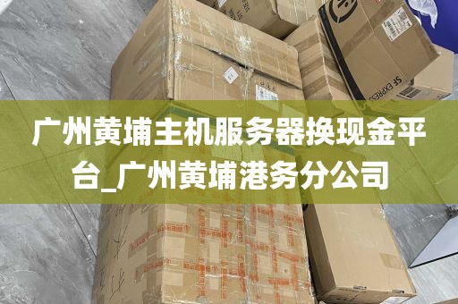 广州黄埔主机服务器换现金平台_广州黄埔港务分公司
