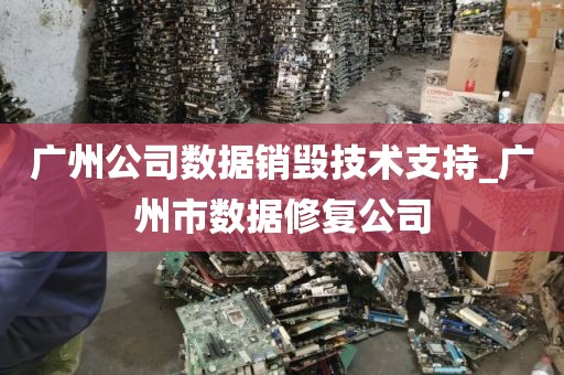 广州公司数据销毁技术支持_广州市数据修复公司