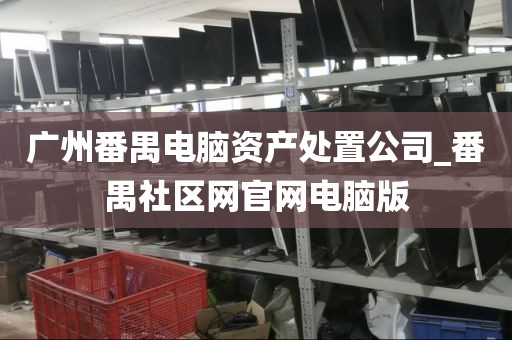 广州番禺电脑资产处置公司_番禺社区网官网电脑版