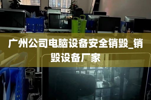 广州公司电脑设备安全销毁_销毁设备厂家