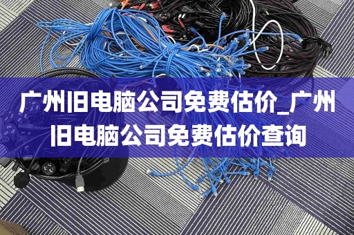 广州旧电脑公司免费估价_广州旧电脑公司免费估价查询