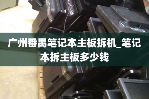 广州番禺笔记本主板拆机_笔记本拆主板多少钱