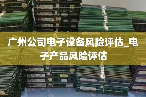 广州公司电子设备风险评估_电子产品风险评估