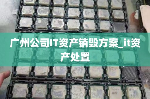 广州公司IT资产销毁方案_it资产处置
