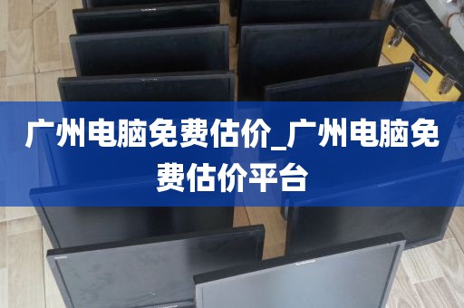 广州电脑免费估价_广州电脑免费估价平台