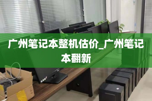 广州笔记本整机估价_广州笔记本翻新