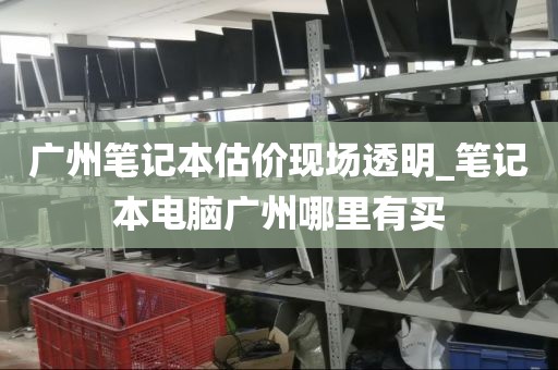 广州笔记本估价现场透明_笔记本电脑广州哪里有买