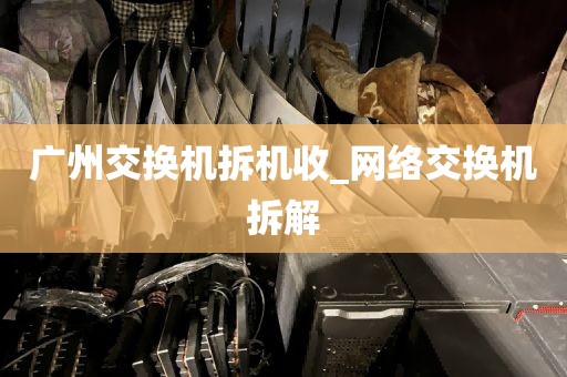 广州交换机拆机收_网络交换机拆解