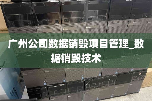 广州公司数据销毁项目管理_数据销毁技术