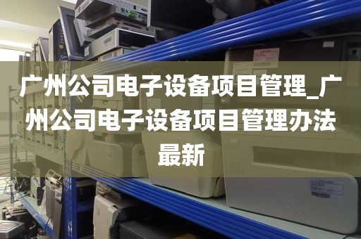 广州公司电子设备项目管理_广州公司电子设备项目管理办法最新
