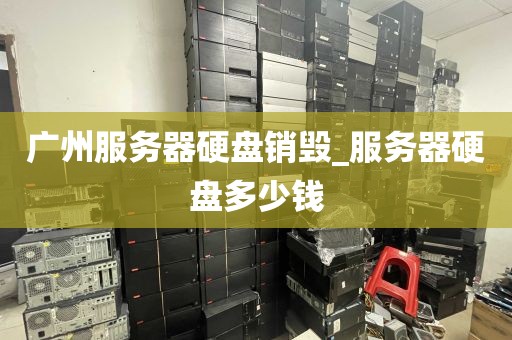 广州服务器硬盘销毁_服务器硬盘多少钱