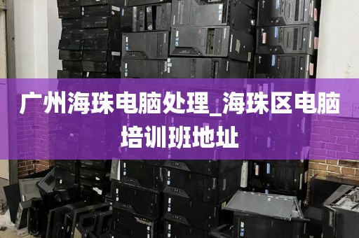 广州海珠电脑处理_海珠区电脑培训班地址