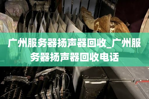 广州服务器扬声器回收_广州服务器扬声器回收电话