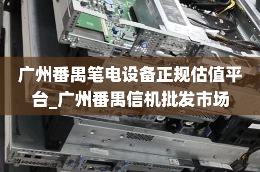 广州番禺笔电设备正规估值平台_广州番禺信机批发市场