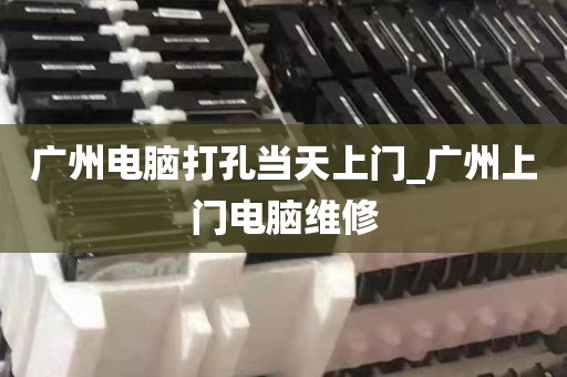广州电脑打孔当天上门_广州上门电脑维修