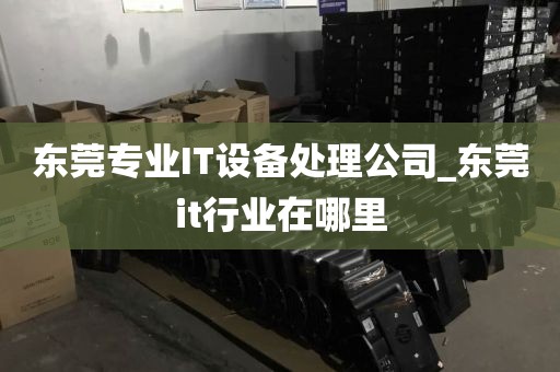 东莞专业IT设备处理公司_东莞it行业在哪里