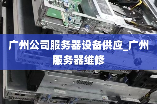 广州公司服务器设备供应_广州服务器维修
