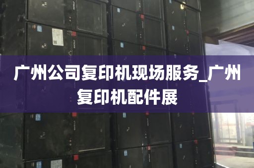 广州公司复印机现场服务_广州复印机配件展