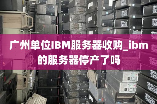 广州单位IBM服务器收购_ibm的服务器停产了吗