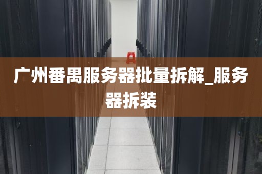 广州番禺服务器批量拆解_服务器拆装