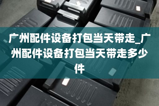广州配件设备打包当天带走_广州配件设备打包当天带走多少件