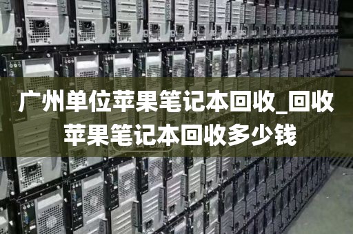 广州单位苹果笔记本回收_回收 苹果笔记本回收多少钱
